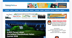 Desktop Screenshot of padangmedia.com